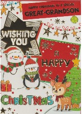 Happy Christmas To A Special Great-Grandson